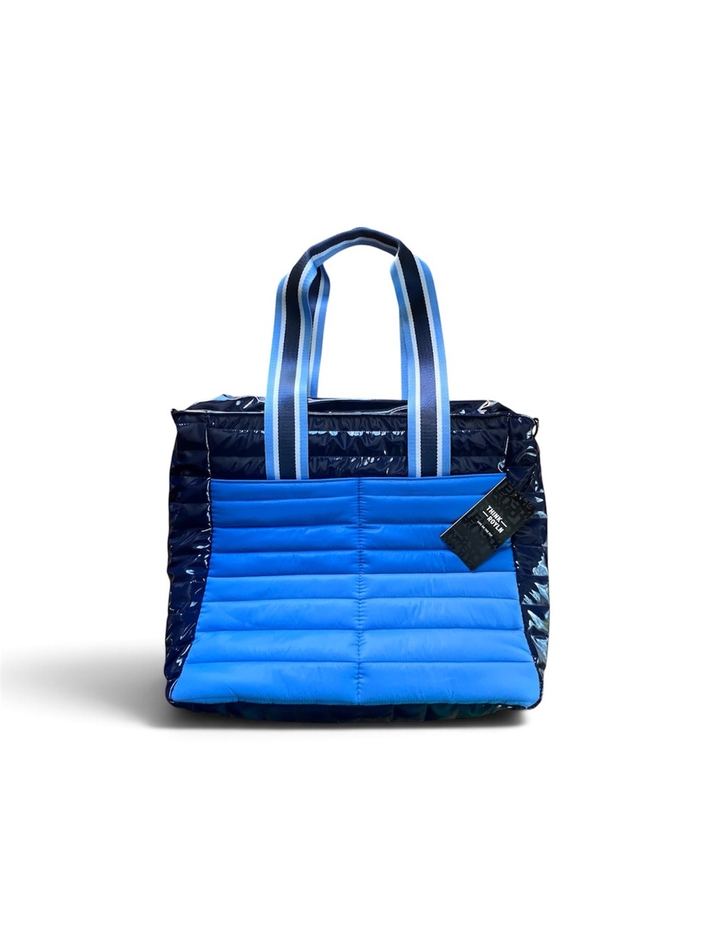 Think Royln NEW BlueBar Quilted Shoulder Bag
